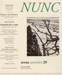 Nunc n°29 Dossier Béla Tarr