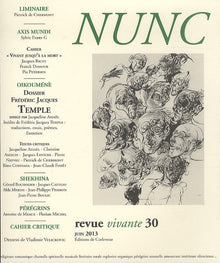 Nunc n°30 Dossier Frédéric Jacques Temple