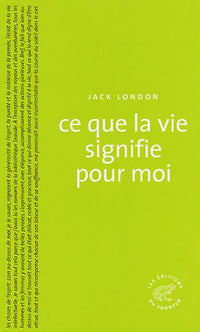 Ce que la vie signifie pour moi