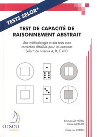 Test de capacité de raisonnement abstrait - préparation aux examens de la fonction belge, SELOR