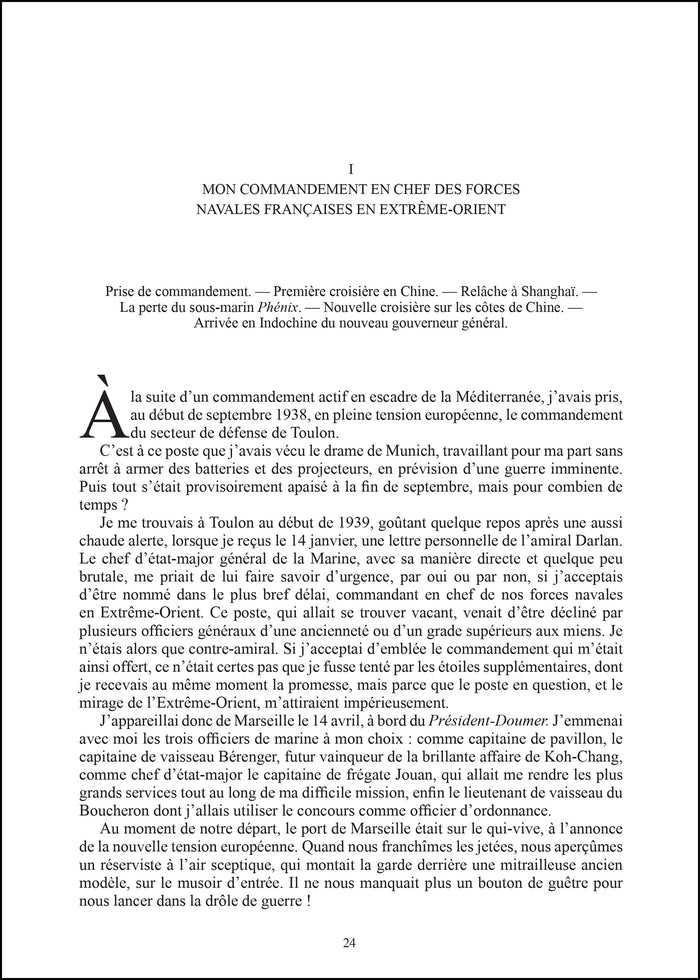 A la barre de l'Indochine