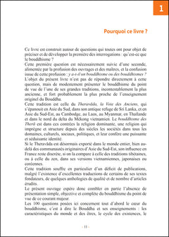 100 questions sur le bouddhisme Theravada