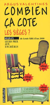 Combien ça cote : Les sièges