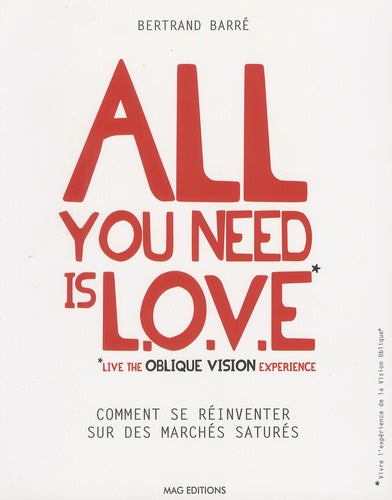 All you need is LOVE (Live the Oblique Vision Experience): Comment se réinventer sur des marchés saturés