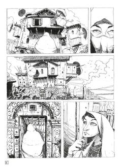 Fatma au parapluie T01