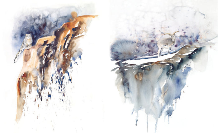 Tibet en harmonie avec la panthère des neiges / in Harmony with the snow leopard