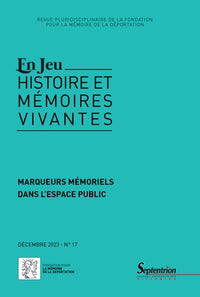 Marqueurs mémoriels dans l'espace public