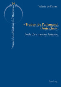 Traduit de l'allemand (Autriche)