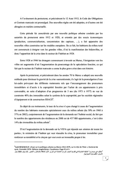 La vente d'immeubles en etat futur d'achevement au Maroc