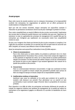 La qualité au service des entreprises