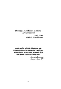 Ecriture intimiste dans les récits de Rabah Belamri
