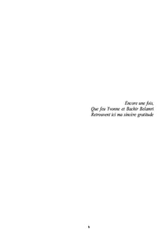 Ecriture intimiste dans les récits de Rabah Belamri