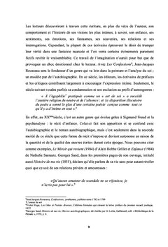 Ecriture intimiste dans les récits de Rabah Belamri