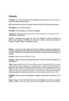 Inventaire des insectes nécrophages à Sétif