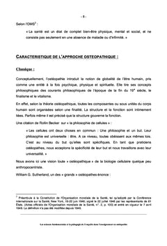 La pédagogie de l'enquête dans l'enseignement en ostéopathie