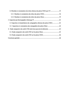 Etude des méthodes de cnd sur les matérieaux composites en aéronautique