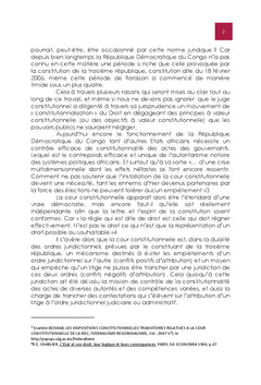 Le contrôle de la constitutionnalité des lois et règlements