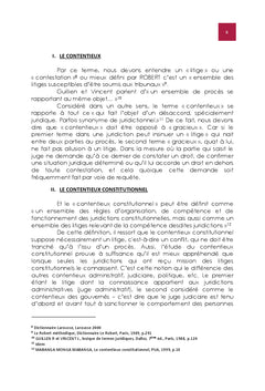 Le contrôle de la constitutionnalité des lois et règlements