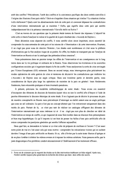 Lintervention internationale en Bosnie-Herzégovine
