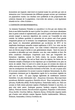 Les Hotspots ou zones impactées positivement et négativement au Tchad