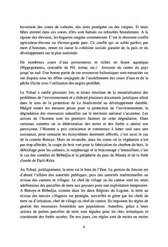 Les Hotspots ou zones impactées positivement et négativement au Tchad