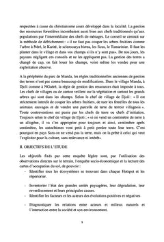 Les Hotspots ou zones impactées positivement et négativement au Tchad