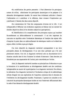 Le diagnostic territorial : Etat des lieux de la ville d'Inezgane
