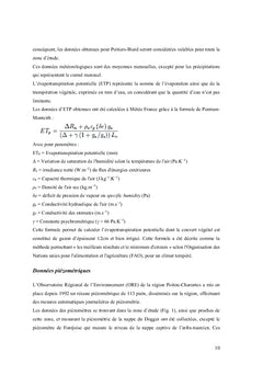 Influence du changement climatique sur la nappe du Dogger (Vienne)