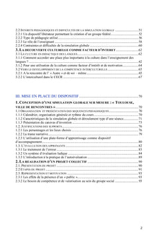 Simulation globale, motivation et implication de l'apprenant