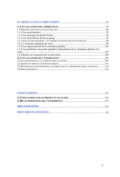 Simulation globale, motivation et implication de l'apprenant