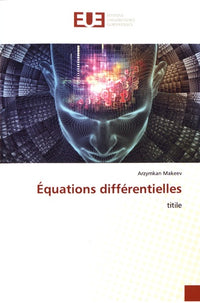 Équations différentielles