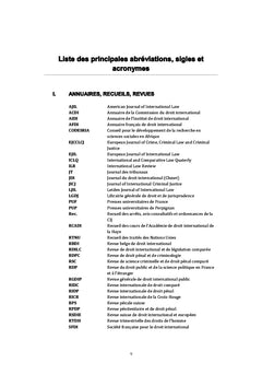 L'evolution du droit international des immunites penales - Tome 1
