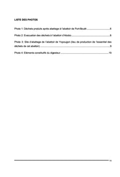 Valorisation de la bouse de vache par production de biogaz A Abidjan