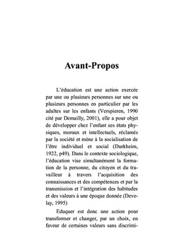 Enseigner au Savoir vivre pour Bien vivre
