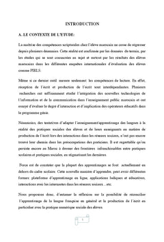 L'enseignement-apprentissage de l'écrit sur le web 2.0