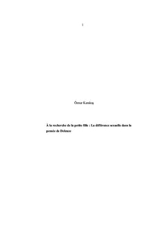 A la recherche de la petite fille