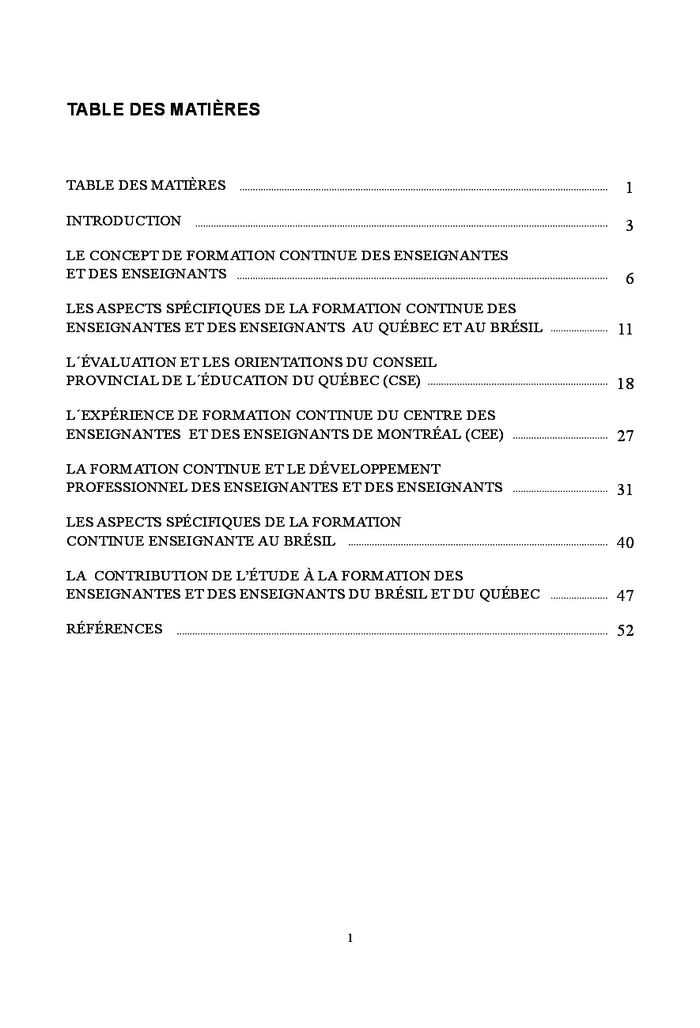 Formation continue des enseignantes et des enseignants