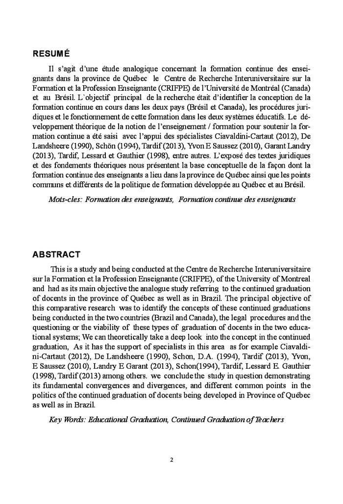 Formation continue des enseignantes et des enseignants