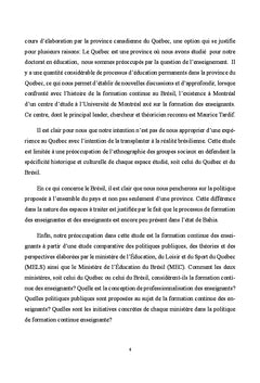 Formation continue des enseignantes et des enseignants