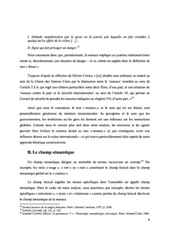 L'évolution du champ sémantique de la menace, de Bush à Obama