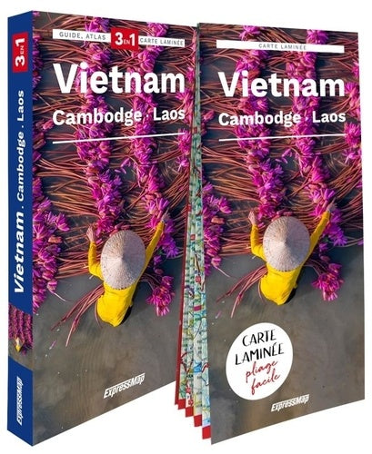Vietnam, Cambodge, Laos (guide 3en1)