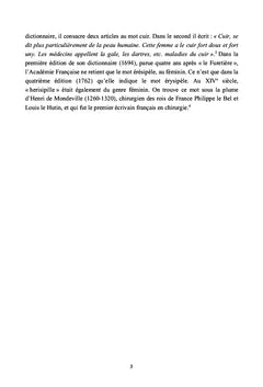 Histoire et etymologie de l'erysipele