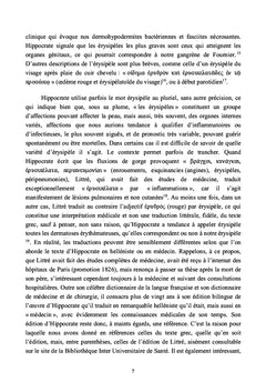 Histoire et etymologie de l'erysipele