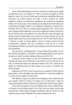 Études morphologique et histologique du développement de l'ovaire