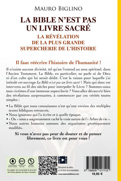La Bible n'est pas un livre sacré
