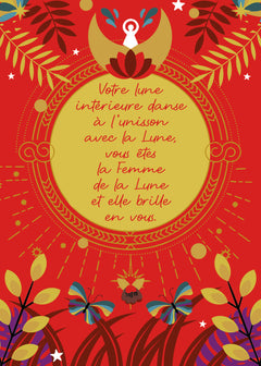 Mon agenda perpétuel Femme de la Lune