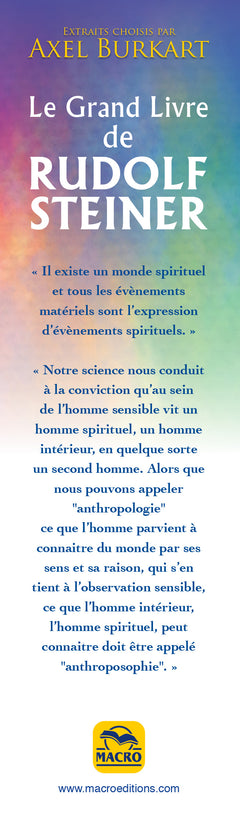 Le grand livre de Rudolf Steiner