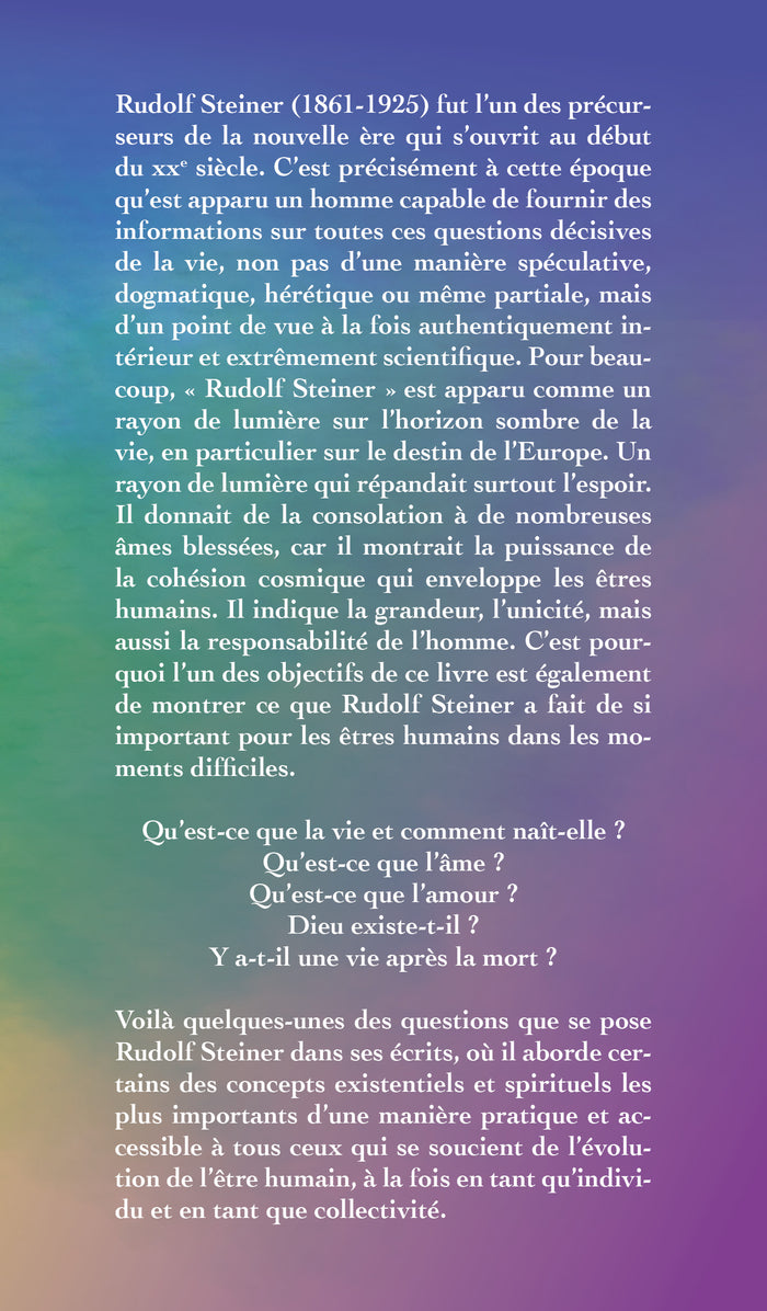 Le grand livre de Rudolf Steiner