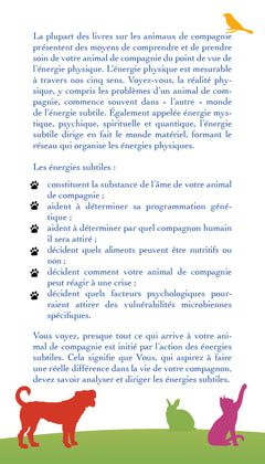 Le corps subtil de vos animaux