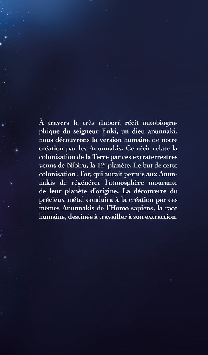 Le livre perdu du Dieu Enki